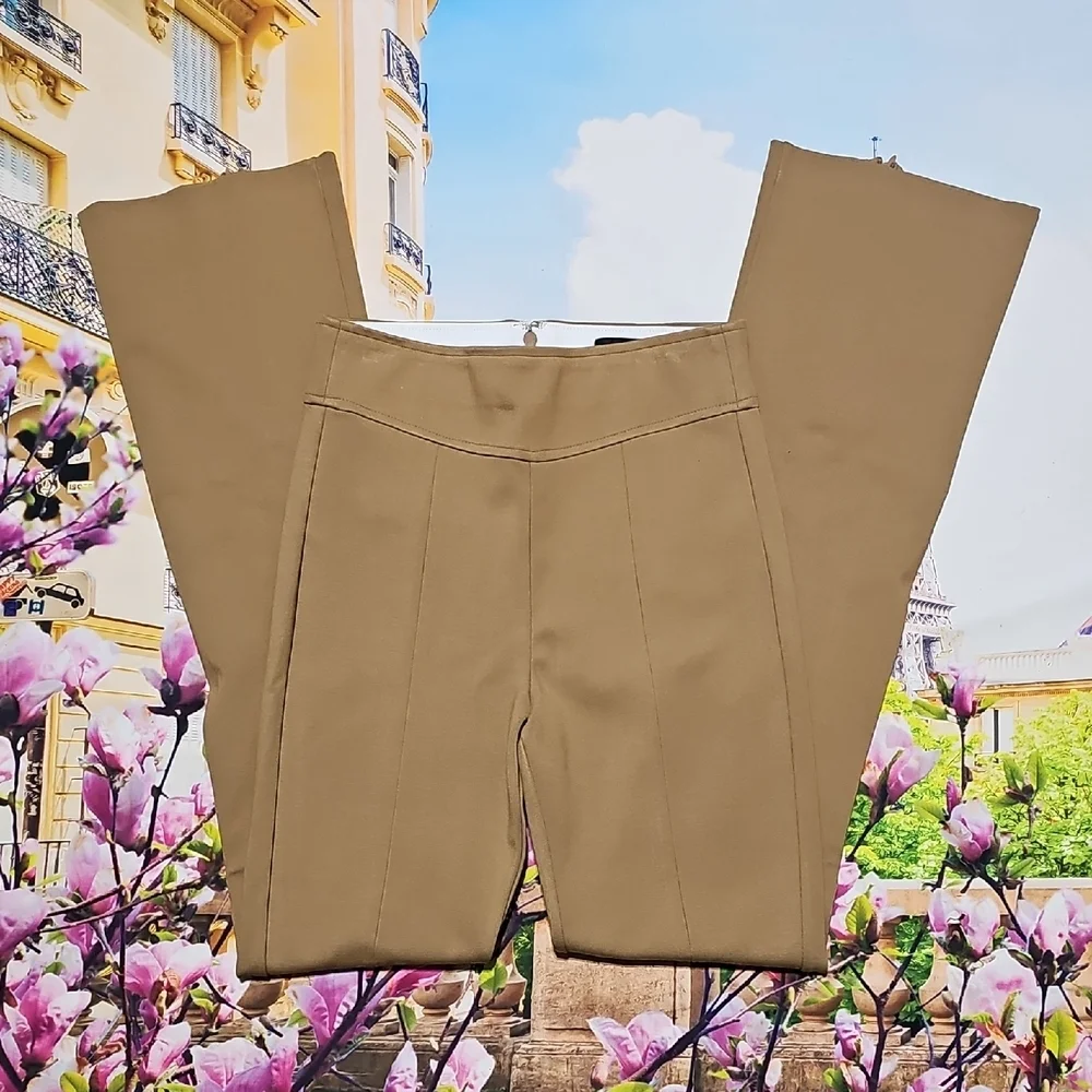 J. Crew Tailored Ponte Trousers Italian Mario Bellucci Fabric Pants New XS